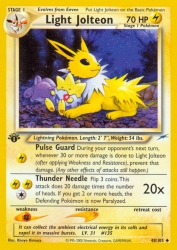 Light Jolteon 48/105<br/>Naoyo Kimura