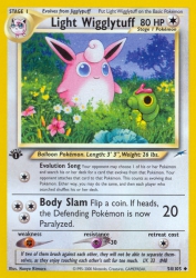 Light Wigglytuff 54/105<br/>Naoyo Kimura