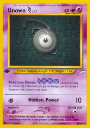 Unown Z 60/105<br/>CR CG gangs
