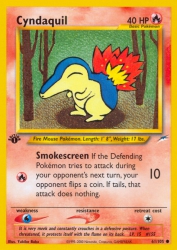 Cyndaquil 61/105<br/>Yukiko Baba