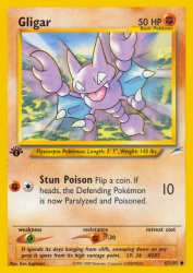 Gligar 67/105<br/>Ken Sugimori