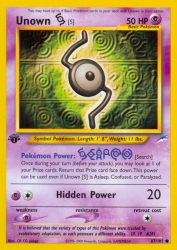Unown S 87/105<br/>CR CG gangs