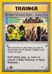 Broken Ground Gym 92/105<br/>Tomokazu Komiya