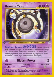 Unown M 49/75<br/>CR CG gangs