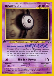 Unown I 68/75<br/>CR CG gangs