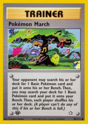 Pokémon March 102/111<br/>Tomokazu Komiya