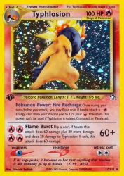 Typhlosion 17/111<br/>Shin-ichi Yoshida