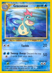 Croconaw 32/111<br/>Ken Sugimori