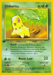 Chikorita 54/111<br/>Ken Sugimori
