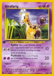 Girafarig 58/111<br/>Ken Sugimori