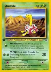 Shuckle 72/111<br/>Ken Sugimori