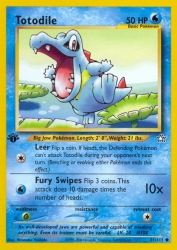 Totodile 81/111<br/>Hironobu Yoshida