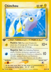 Chinchou 42/64<br/>Atsuko Nishida