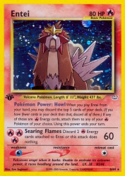 Entei 6/64<br/>Ken Sugimori