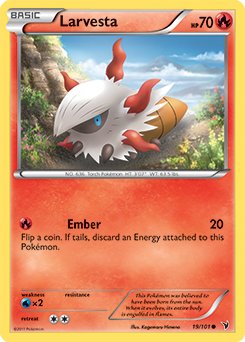 Larvesta 19/101<br/>Kagemaru Himeno