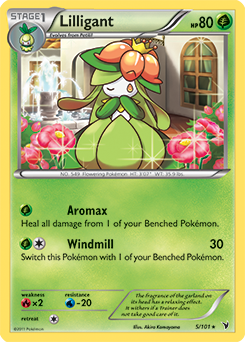 Lilligant 5/101<br/>Akira Komayama