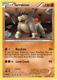 Terrakion 73/101<br/>5ban Graphics
