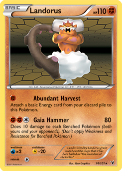 Landorus 74/101<br/>5ban Graphics
