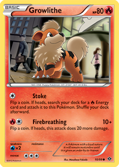 Growlithe 10/99<br/>Masakazu Fukuda