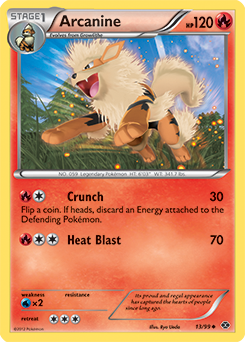 Arcanine 13/99<br/>Ryo Ueda