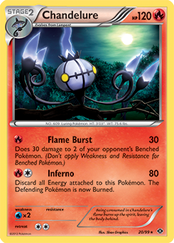 Chandelure 20/99<br/>5ban Graphics