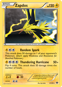 Zapdos 41/99<br/>Ryo Ueda
