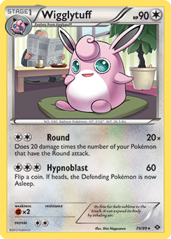 Wigglytuff 79/99<br/>Shin Nagasawa