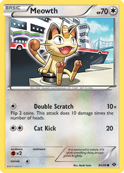 Meowth 80/99<br/>Naoki Saito