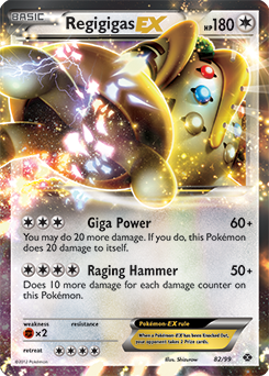 Regigigas-EX 82/99<br/>Shizurow