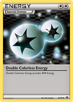 Double Colorless Energy 92/99<br/>5ban Graphics