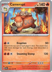 Camerupt 32/197<br/>Shiburingaru