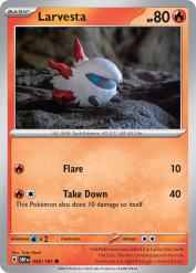Larvesta 40/197<br/>Yuka Morii