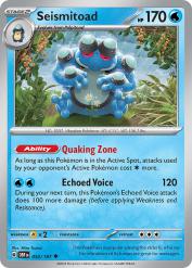 Seismitoad 52/197<br/>Misa Tsutsui