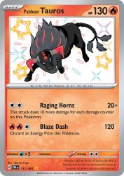 Paldean Tauros 111/91<br/>Hitoshi Ariga