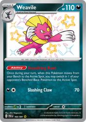 Weavile 183/91<br/>Shin Nagasawa