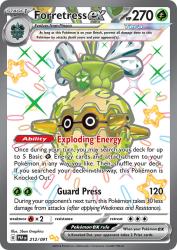 Forretress ex 212/91<br/>5ban Graphics