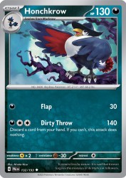 Honchkrow 132/193<br/>Nisota Niso