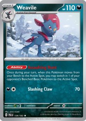 Weavile 134/193<br/>saino misaki