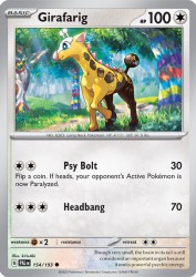 Girafarig 154/193<br/>kirisAki