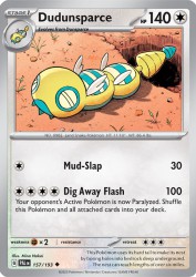 Dudunsparce 157/193<br/>Mina Nakai