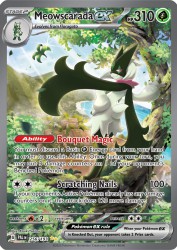 Meowscarada ex 256/193<br/>Kouki Saitou
