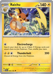 Raichu 64/193<br/>Teeziro