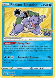 Radiant Blastoise 18/78<br/>Masakazu Fukuda