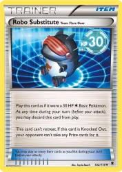 Robo Substitute Team Flare Gear 102/119<br/>Toyste Beach