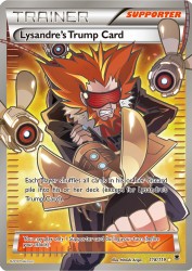 Lysandre's Trump Card 118/119<br/>Hitoshi Ariga