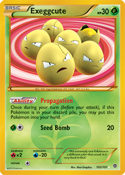 Exeggcute 102/101<br/>5ban Graphics