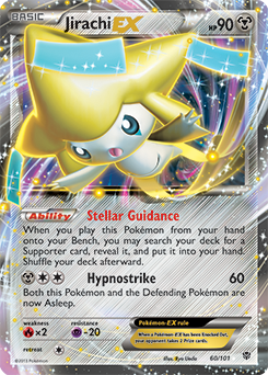 Jirachi-EX 60/101<br/>Ryo Ueda