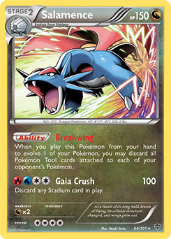 Salamence 64/101<br/>Naoki Saito