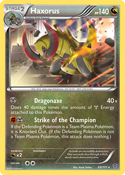 Haxorus 69/101<br/>Kouki Saitou