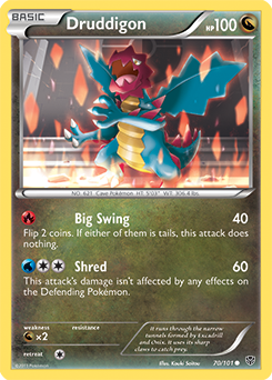 Druddigon 70/101<br/>Kouki Saitou